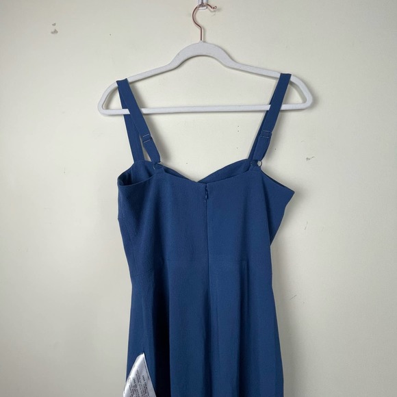 Dress The Population Grahite Blue Brooke Gown NWT Size Small - Picture 6 of 11